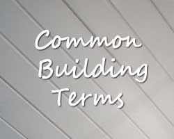 Common Building Terms